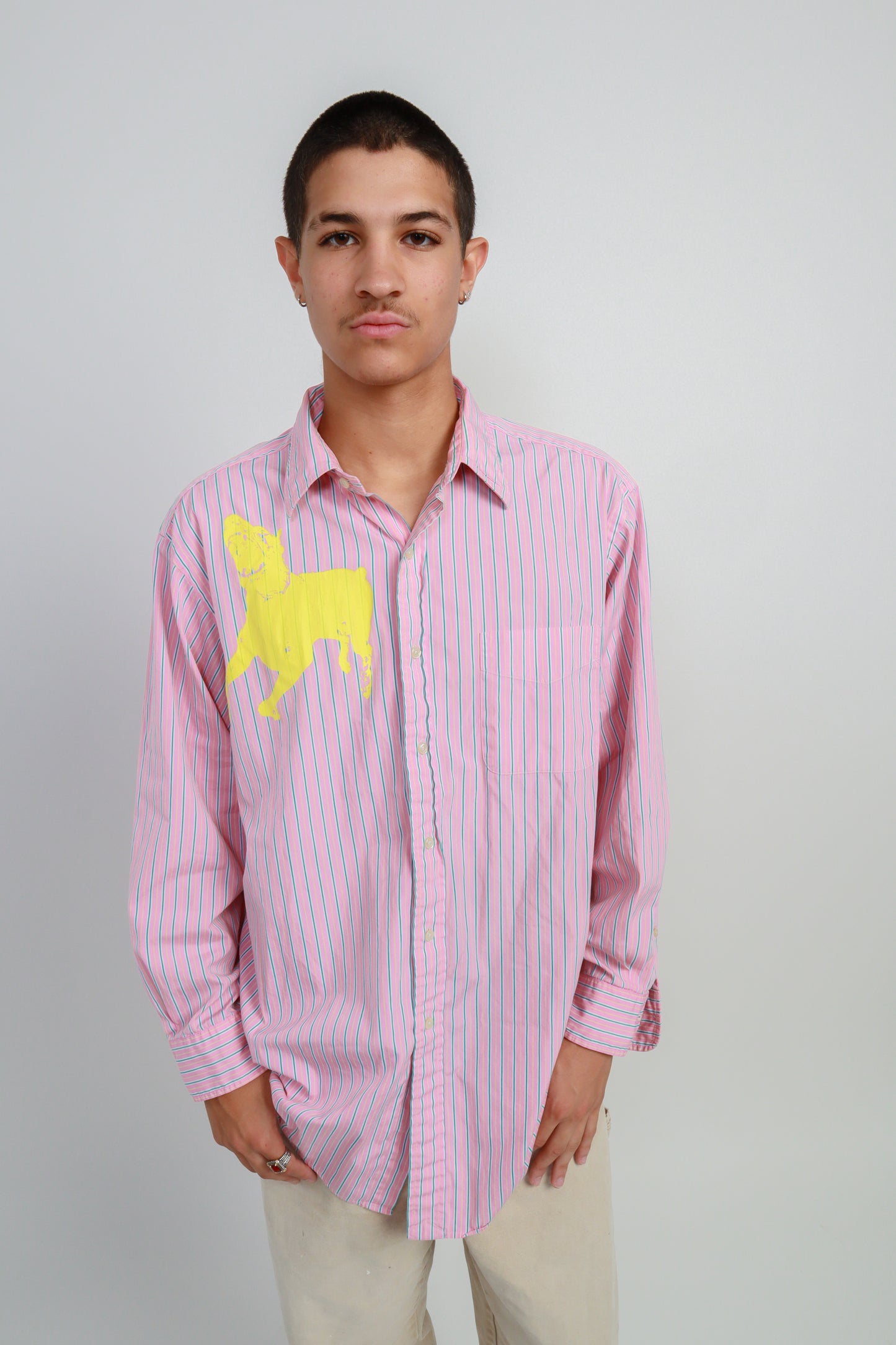 dog button down *Ralph Lauren