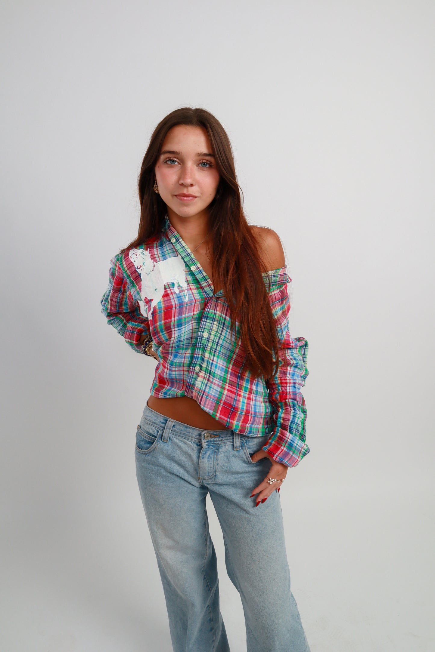 dog button down *Ralph Lauren