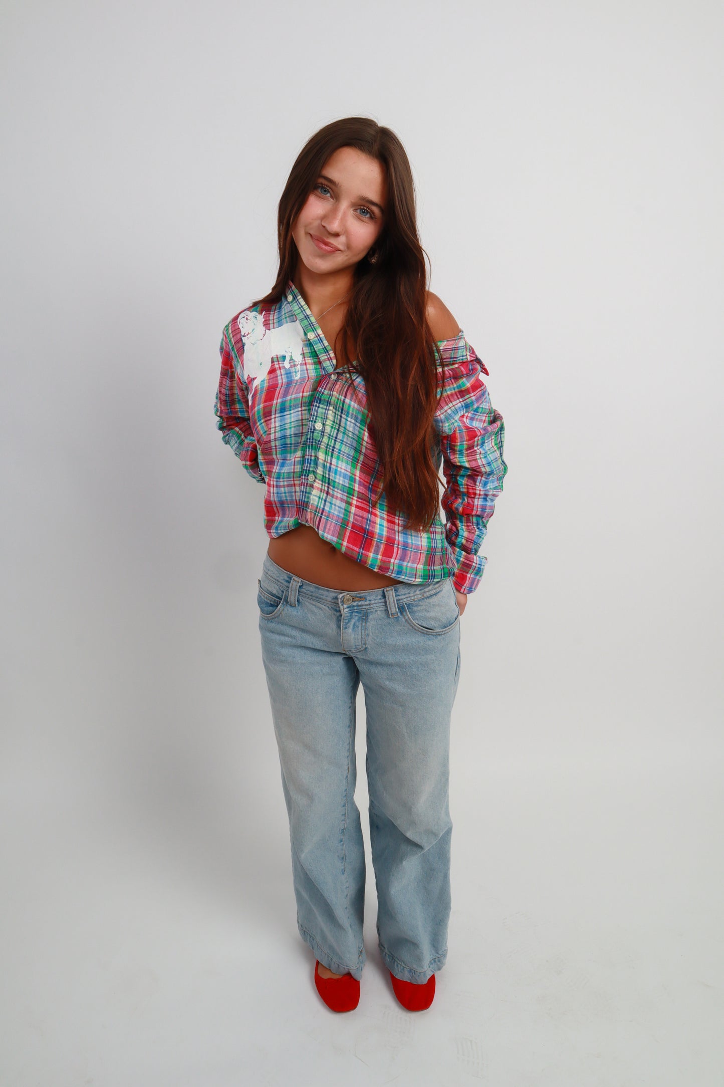 dog button down *Ralph Lauren