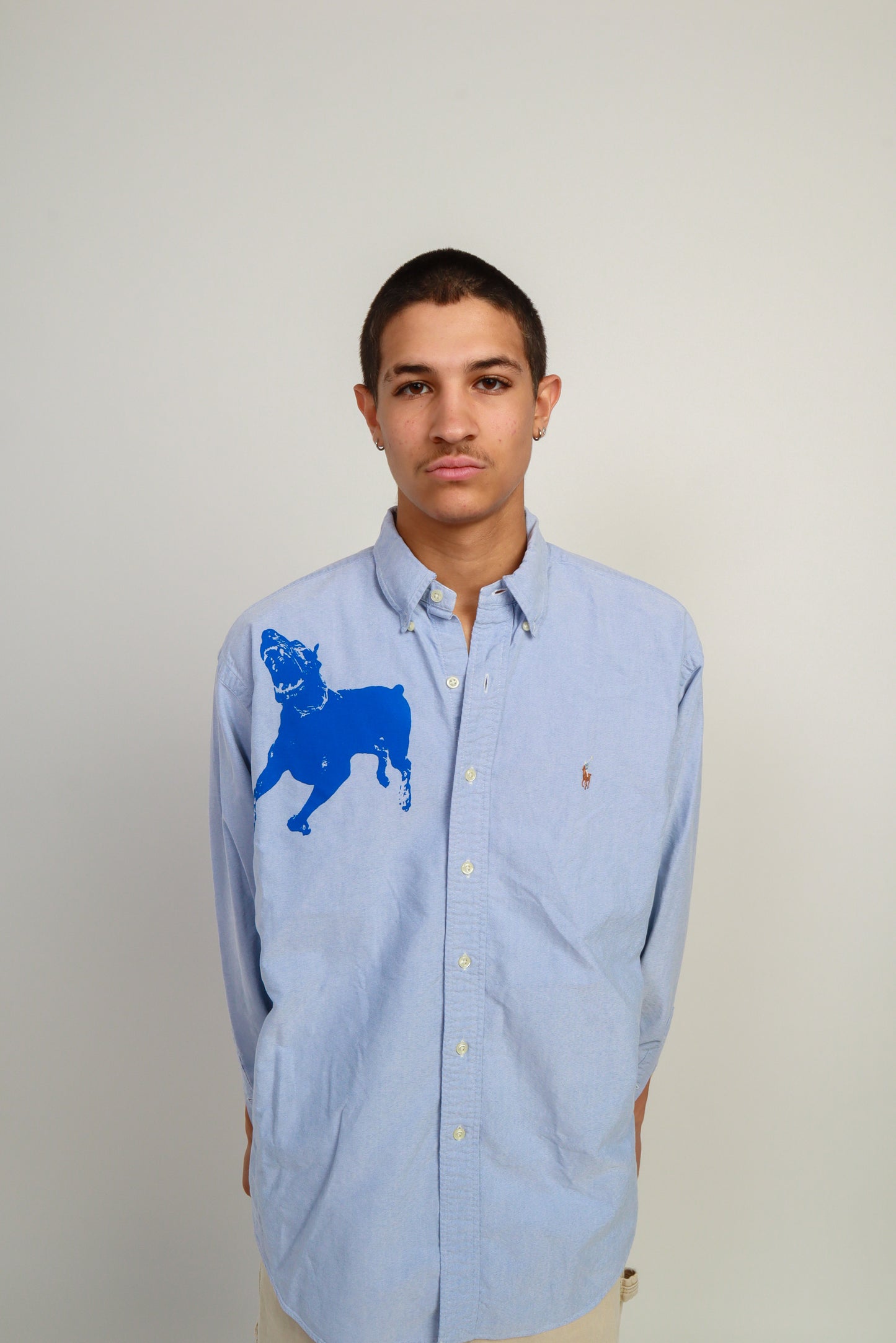 dog button down *Ralph Lauren