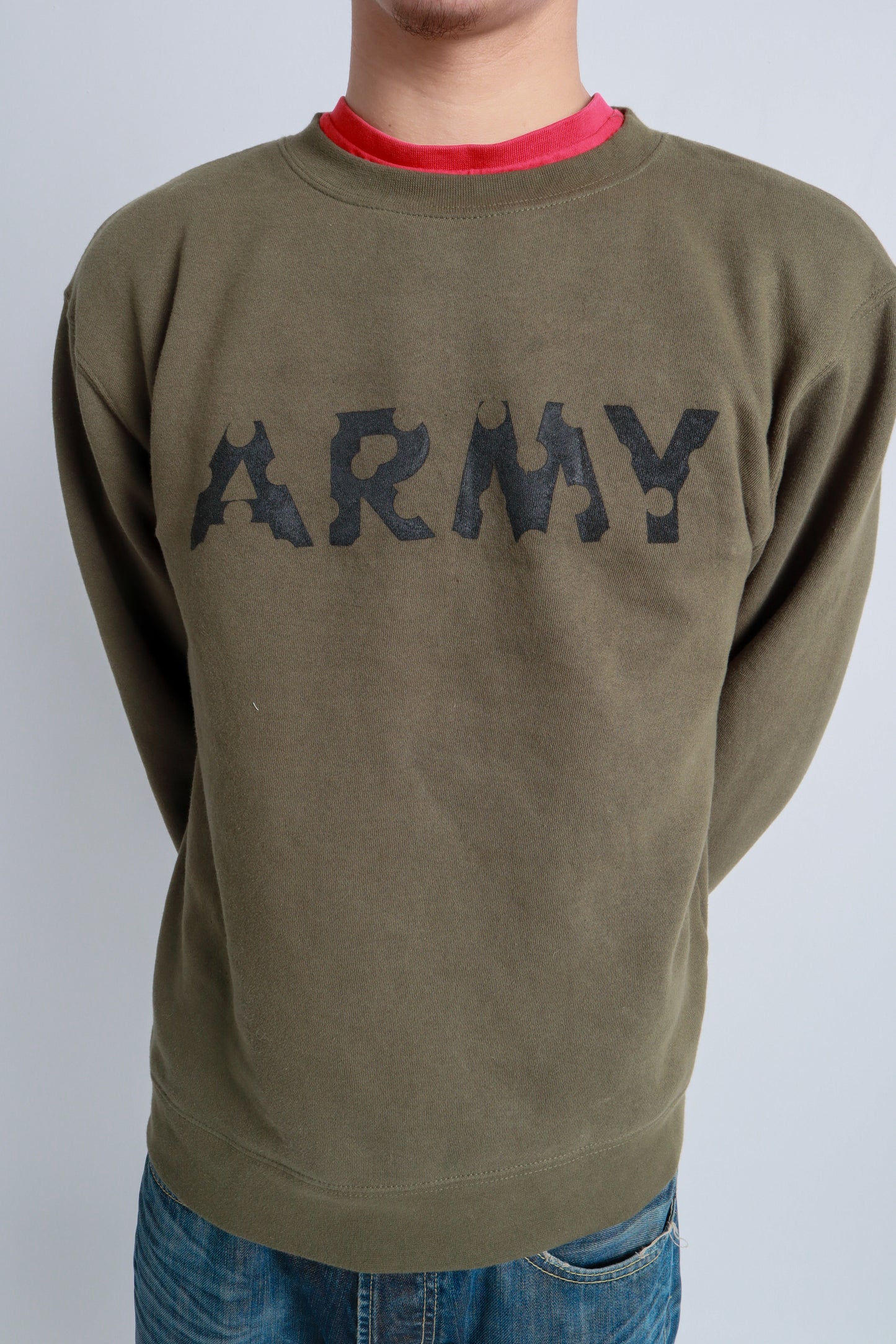 polka army sweatshirt