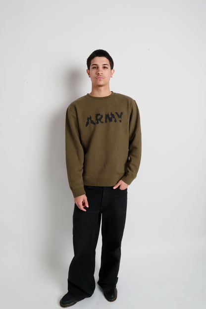 polka army sweatshirt