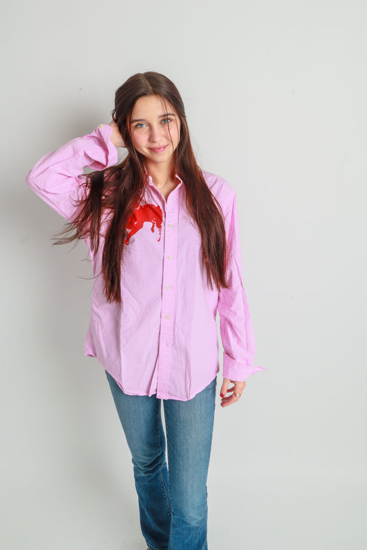 dog button down *Brooks Brothers