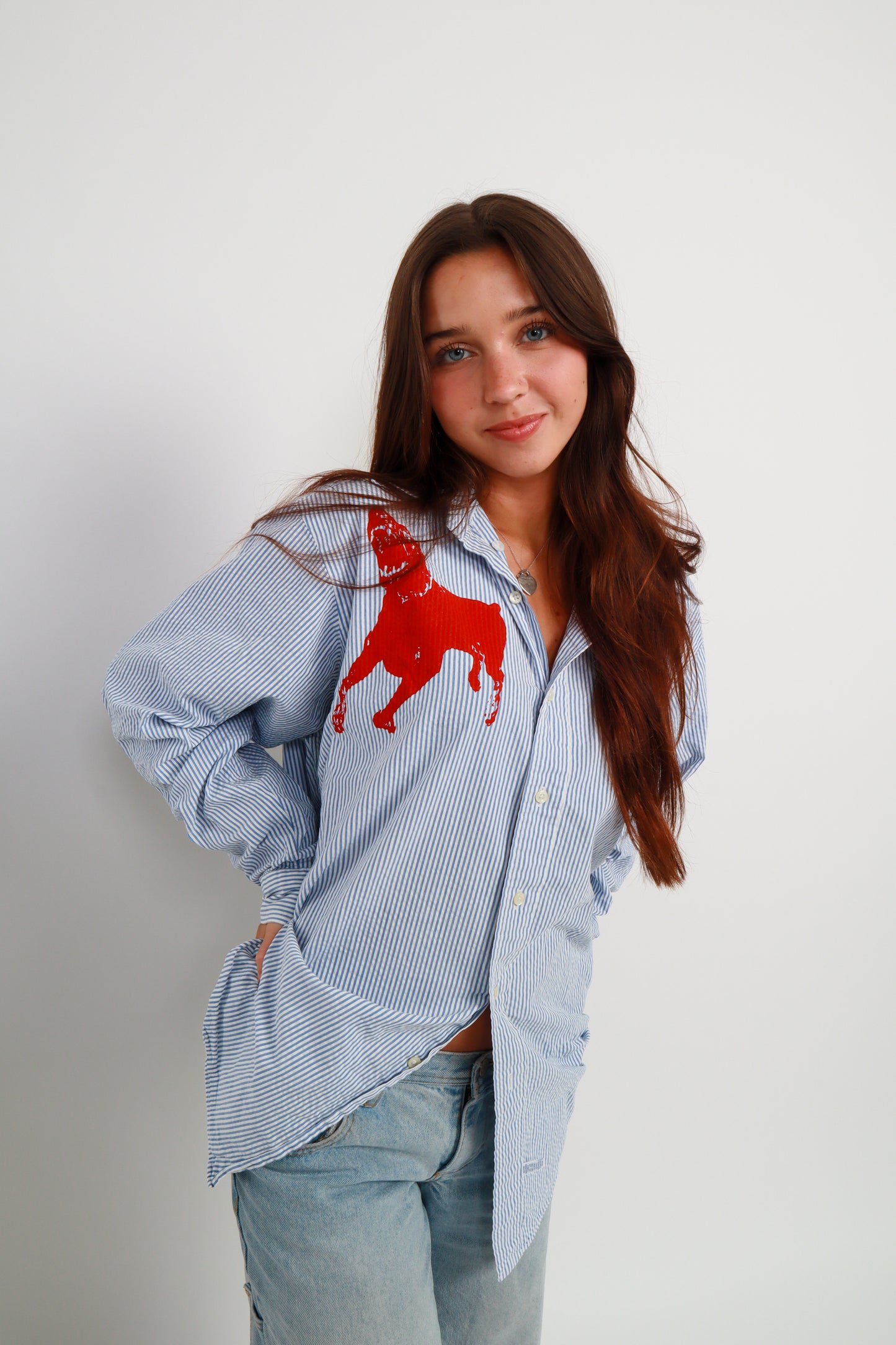 dog button down *Ralph Lauren