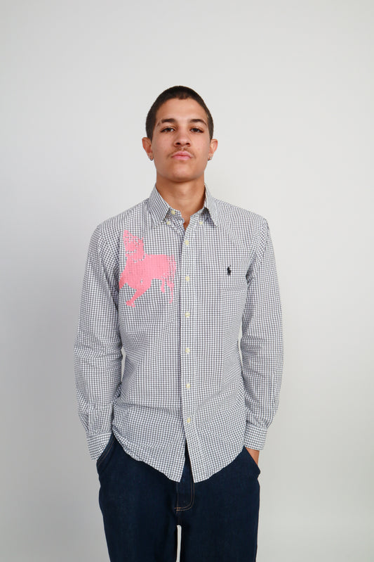 dog button down *Ralph Lauren