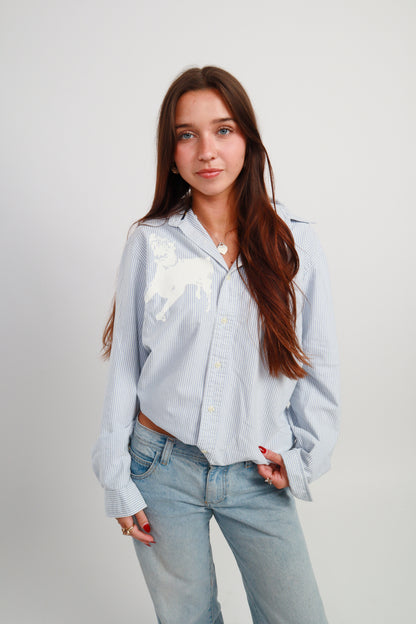 dog button down *Ralph Lauren