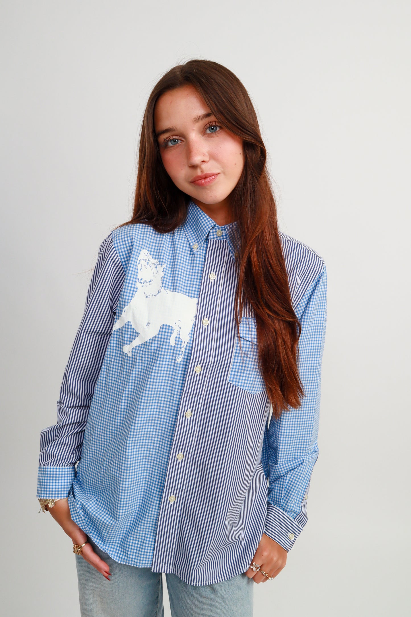 dog button down *Ralph Lauren