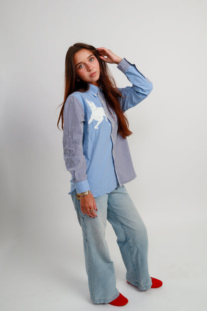 dog button down *Ralph Lauren