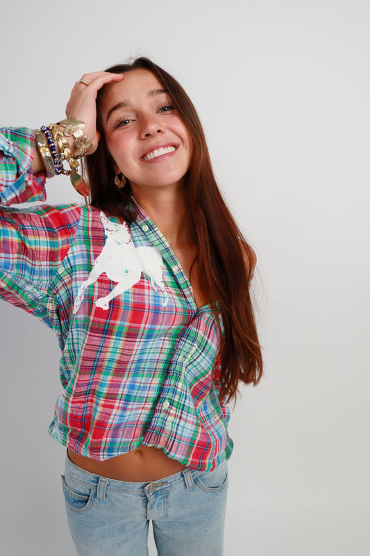 dog button down *Ralph Lauren