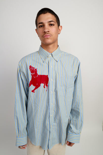 dog button down *Ralph Lauren