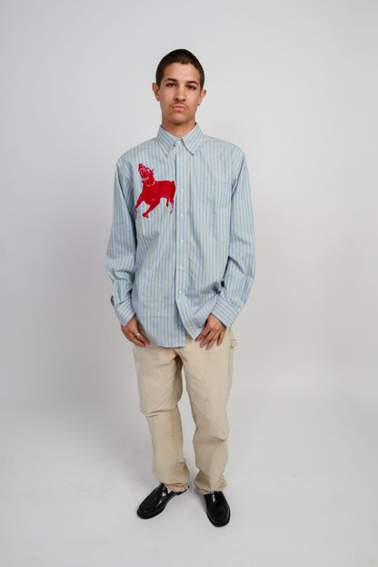 dog button down *Ralph Lauren