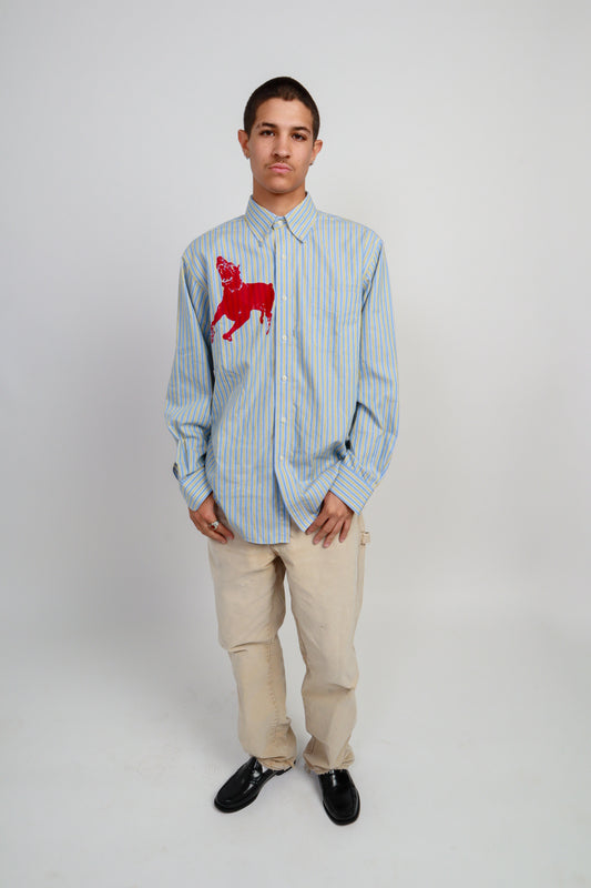 dog button down *Ralph Lauren