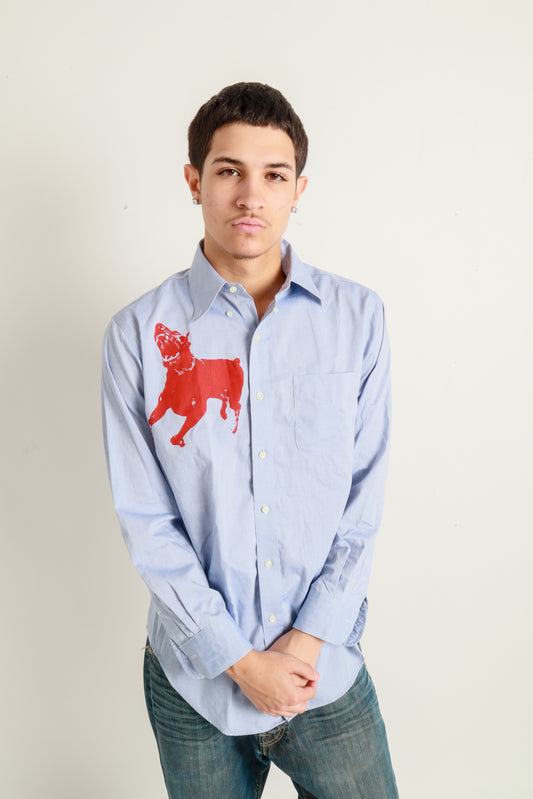 dog button down *Ralph Lauren