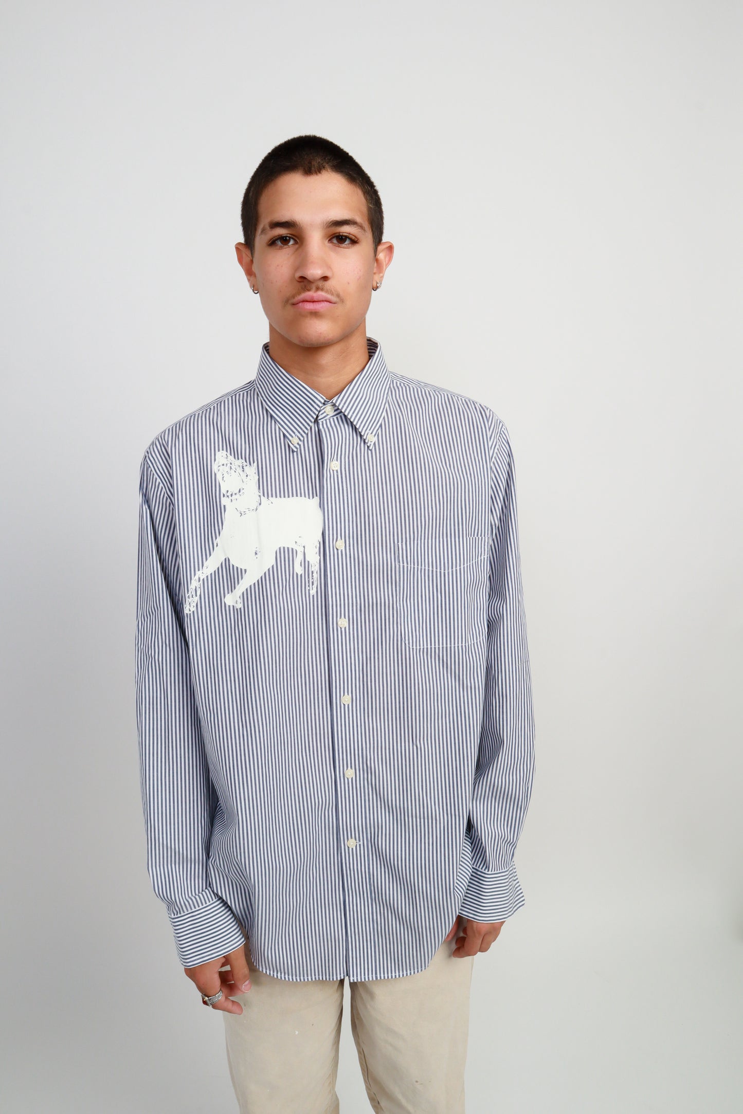 dog button down *Ralph Lauren