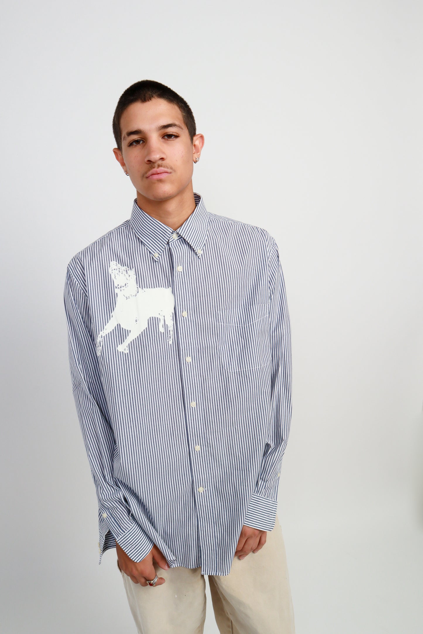 dog button down *Ralph Lauren