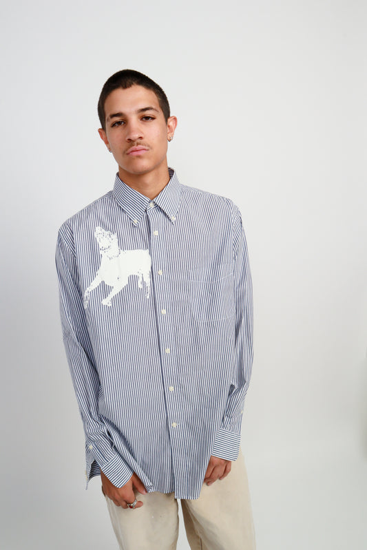 dog button down *Ralph Lauren