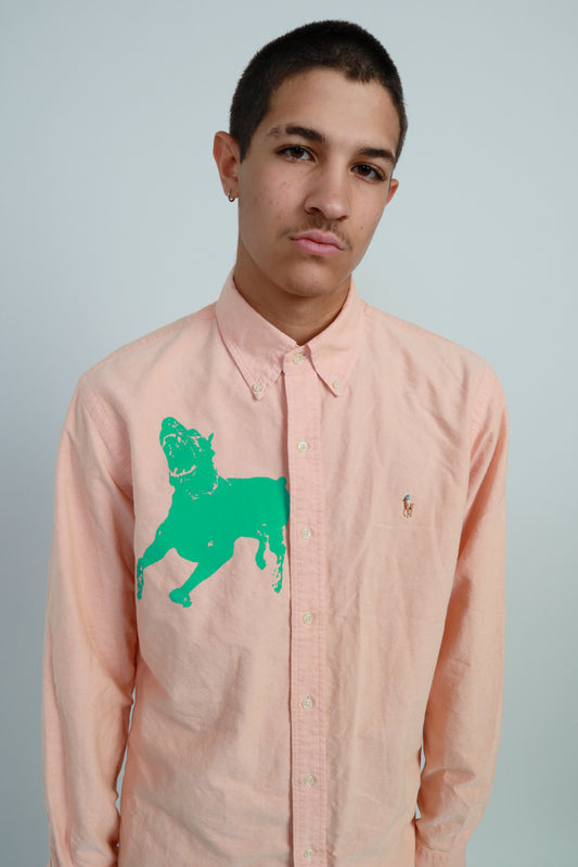 dog button down *Ralph Lauren