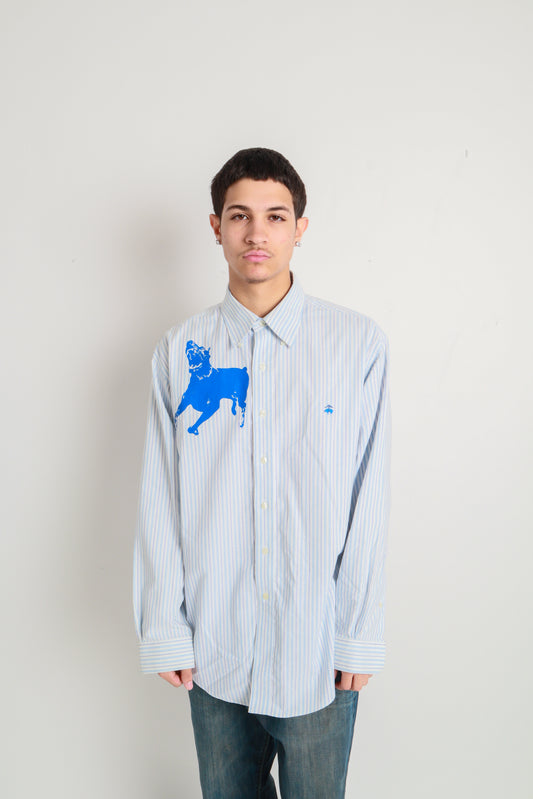 dog button down *Brooks Brothers