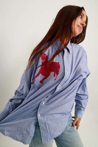 dog button down *Ralph Lauren