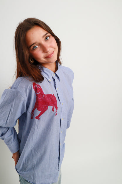 dog button down *Ralph Lauren