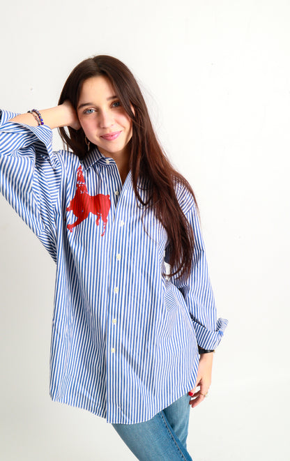 dog button down *Brooks Brothers