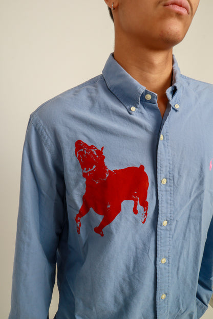 dog button down *Ralph Lauren