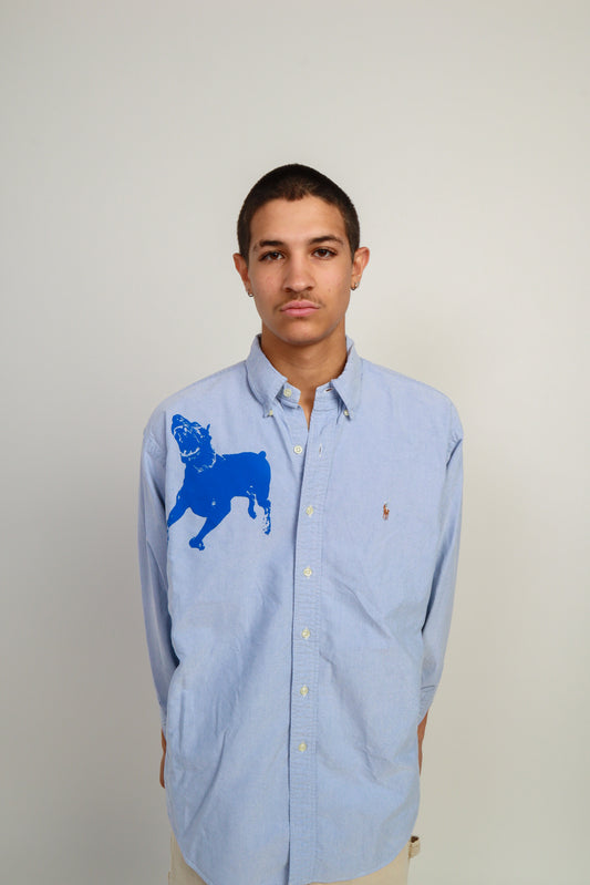 dog button down *Ralph Lauren