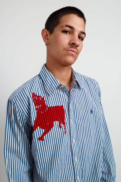 dog button down *Ralph Lauren